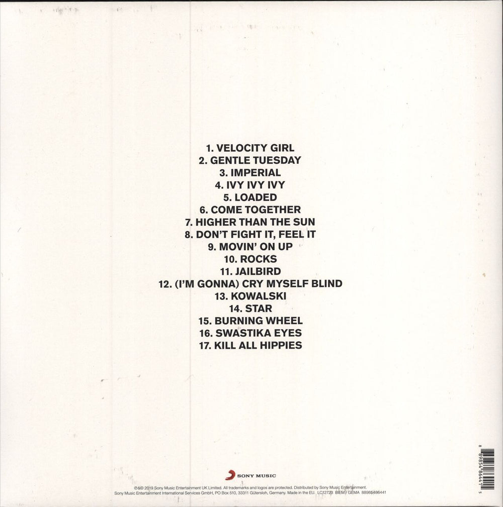 Primal Scream Maximum Rock 'N' Roll - 180gm UK 2-LP vinyl record set (Double LP Album) 889854864415