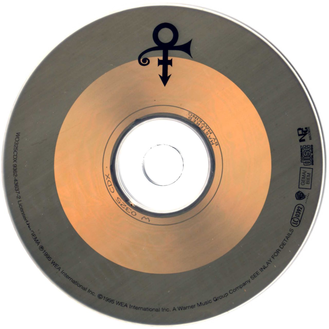 Prince Gold - Limited Gold Jewel Case UK CD single