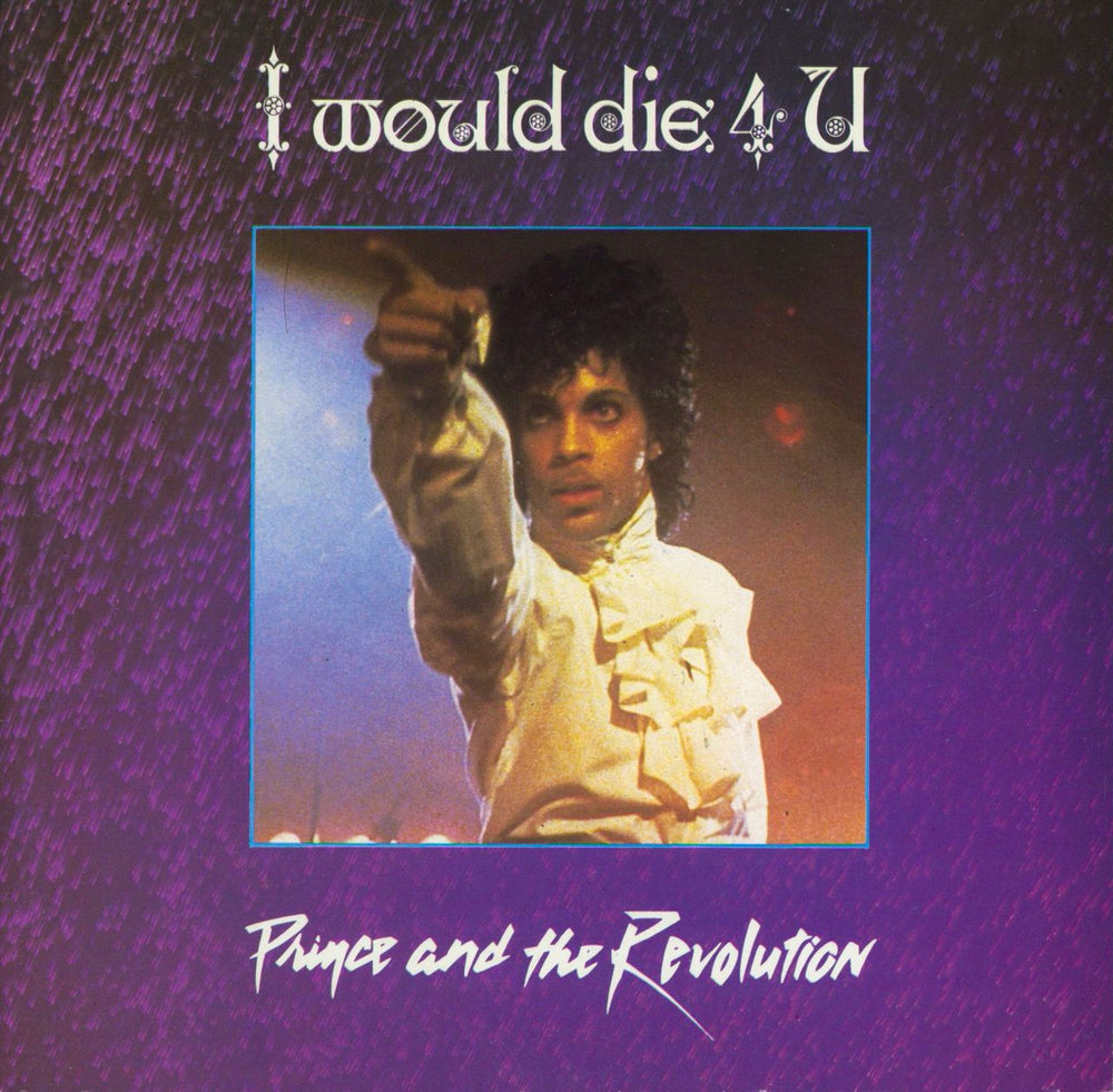 Prince I Would Die 4 U UK 7" vinyl single (7 inch record / 45) W9121