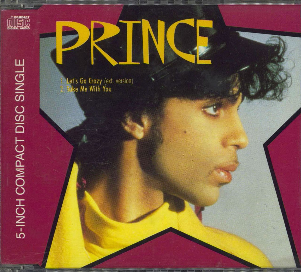 Prince Let's Go Crazy German CD single (CD5 / 5") 7599-21187-2