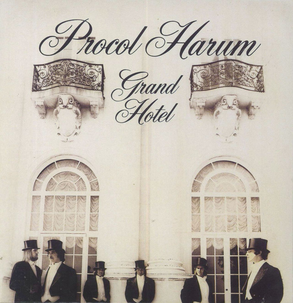 Procol Harum Grand Hotel: Remastered UK CD album (CDLP) SALVOCD024