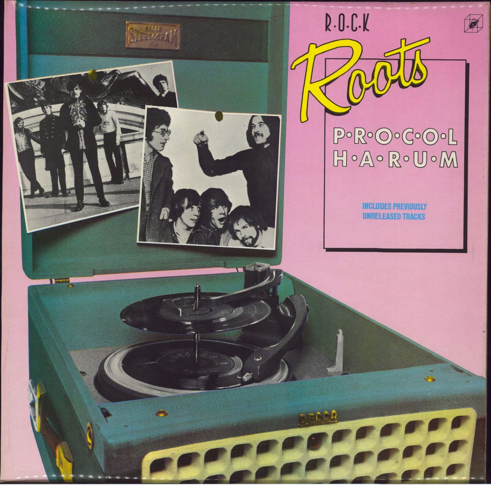 Procol Harum Rock Roots UK vinyl LP album (LP record) ROOTS4