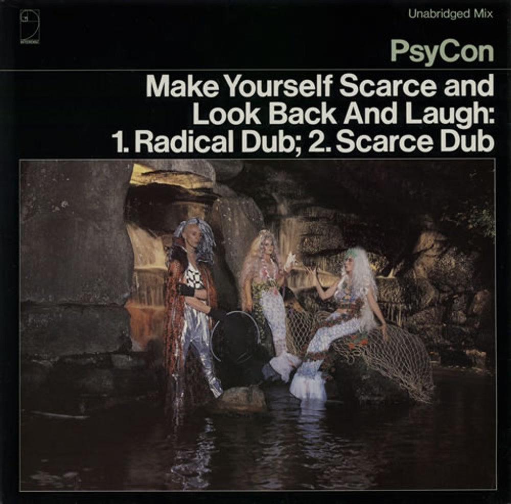 PsyCon Make Yourself Scarce UK 12" vinyl single (12 inch record / Maxi-single) 12IN12