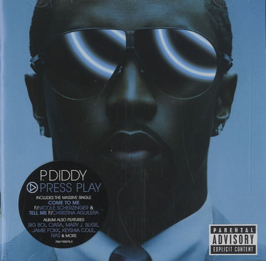 Puff Daddy / Puff Diddy / P. Diddy Press Play UK CD album