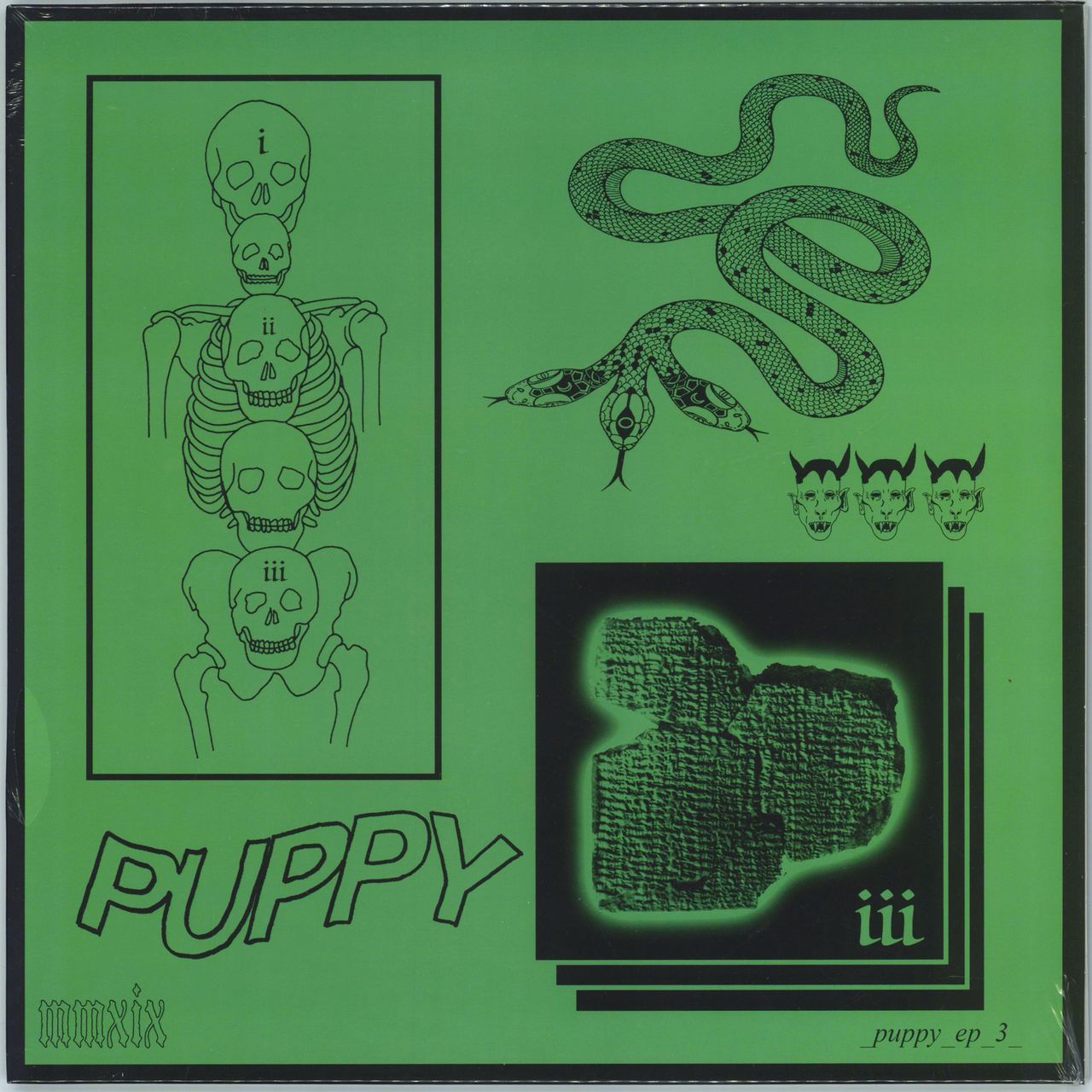 Puppy III - Green - Sealed UK 12" vinyl single (12 inch record / Maxi-single) SPINE842682