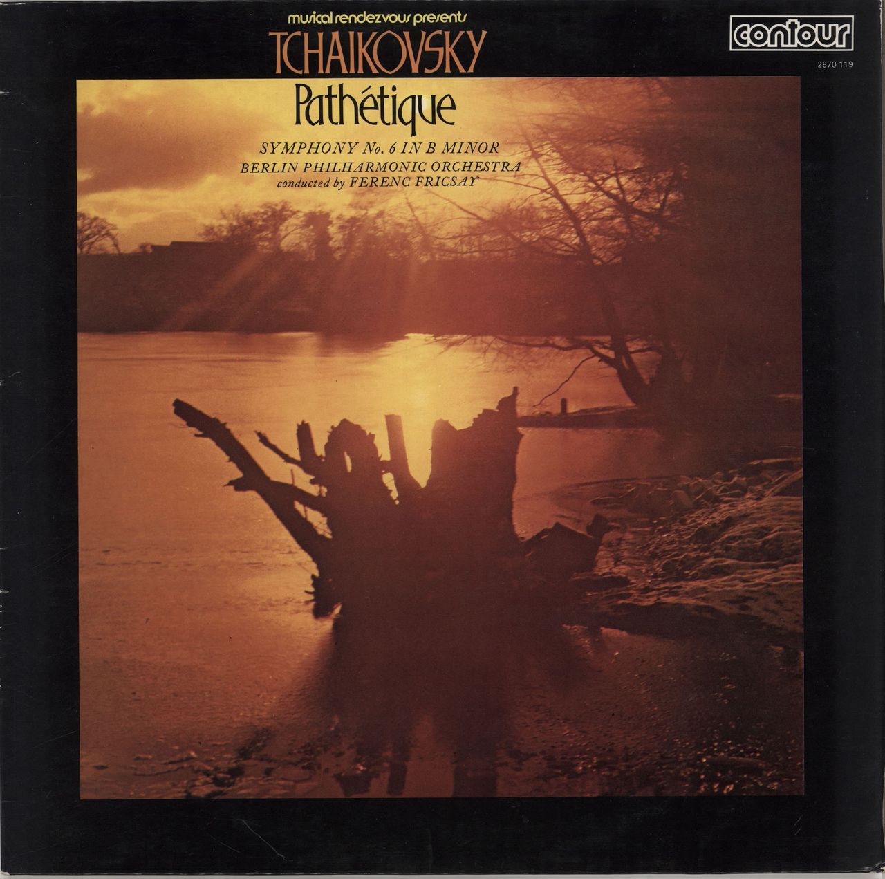 Pyotr Ilyich Tchaikovsky Pathétique: Symphony No. 6 in B Minor UK vinyl LP album (LP record) 2870119