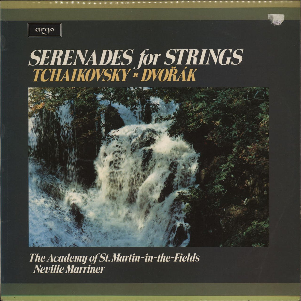 Pyotr Ilyich Tchaikovsky Serenades For Strings UK vinyl LP album (LP record) ZRG848