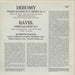 Quartetto Italiano Debussy: String Quartet In G Minor / Ravel: String Quartet In F Major UK vinyl LP album (LP record)