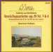 Quartetto Italiano Ludwig Van Beethoven: Streichquartett Op. 18 Nr. 3 & 4 Dutch vinyl LP album (LP record) 6503107