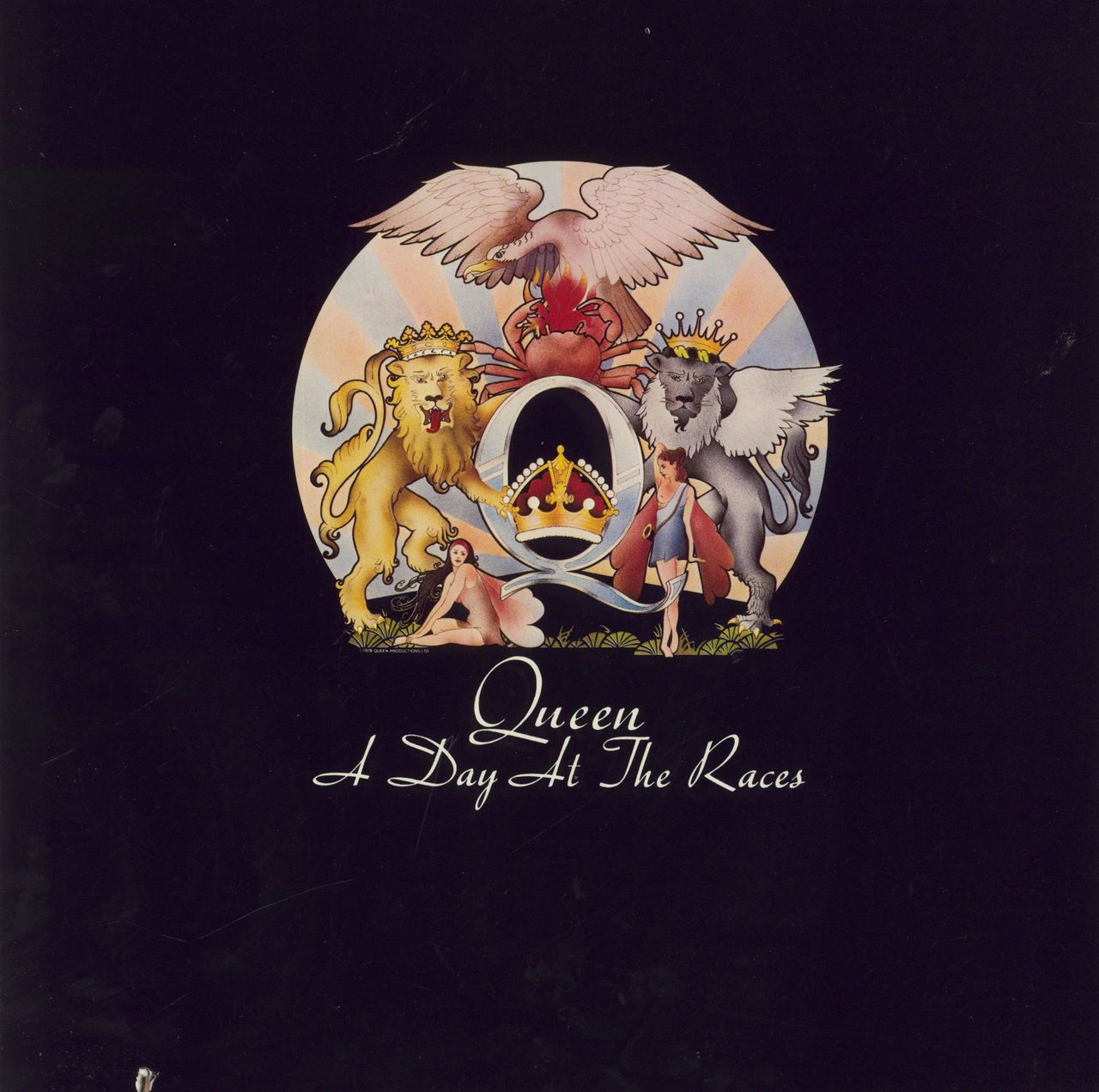 Queen A Day At The Races - Deletion Marked Sleeve US vinyl LP album (LP record) 6E-101