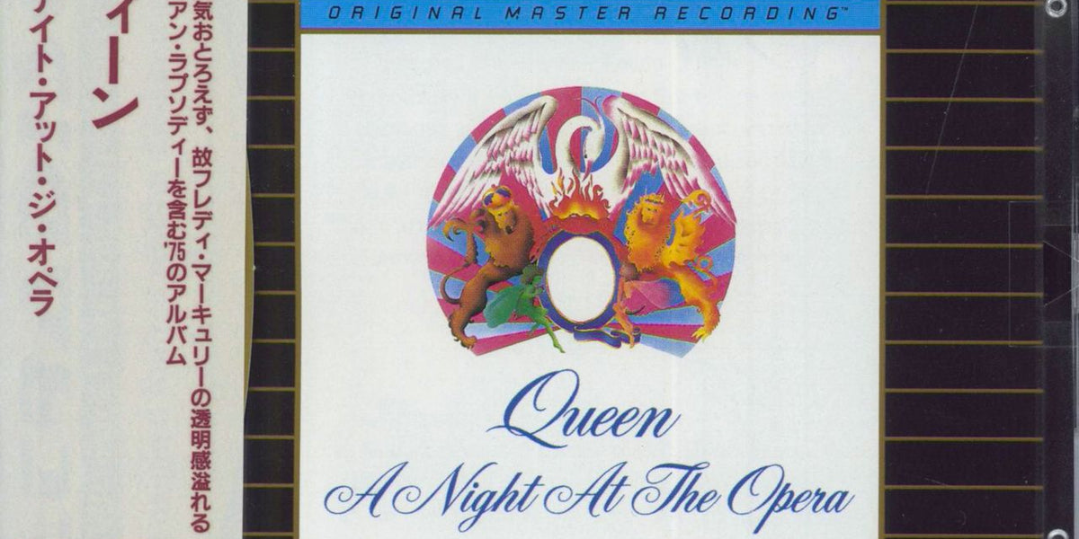 Queen A Night At The Opera - Ultradisc II + Yukimu Obi US CD album