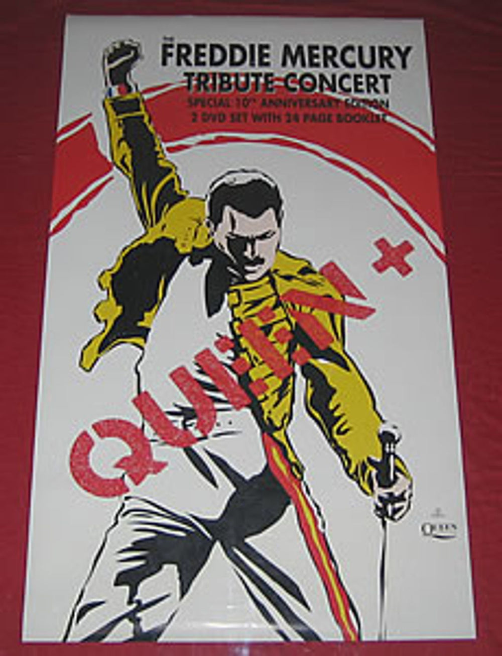 Queen Freddie Mercury Tribute Concert UK Promo poster QUEPOFR354396