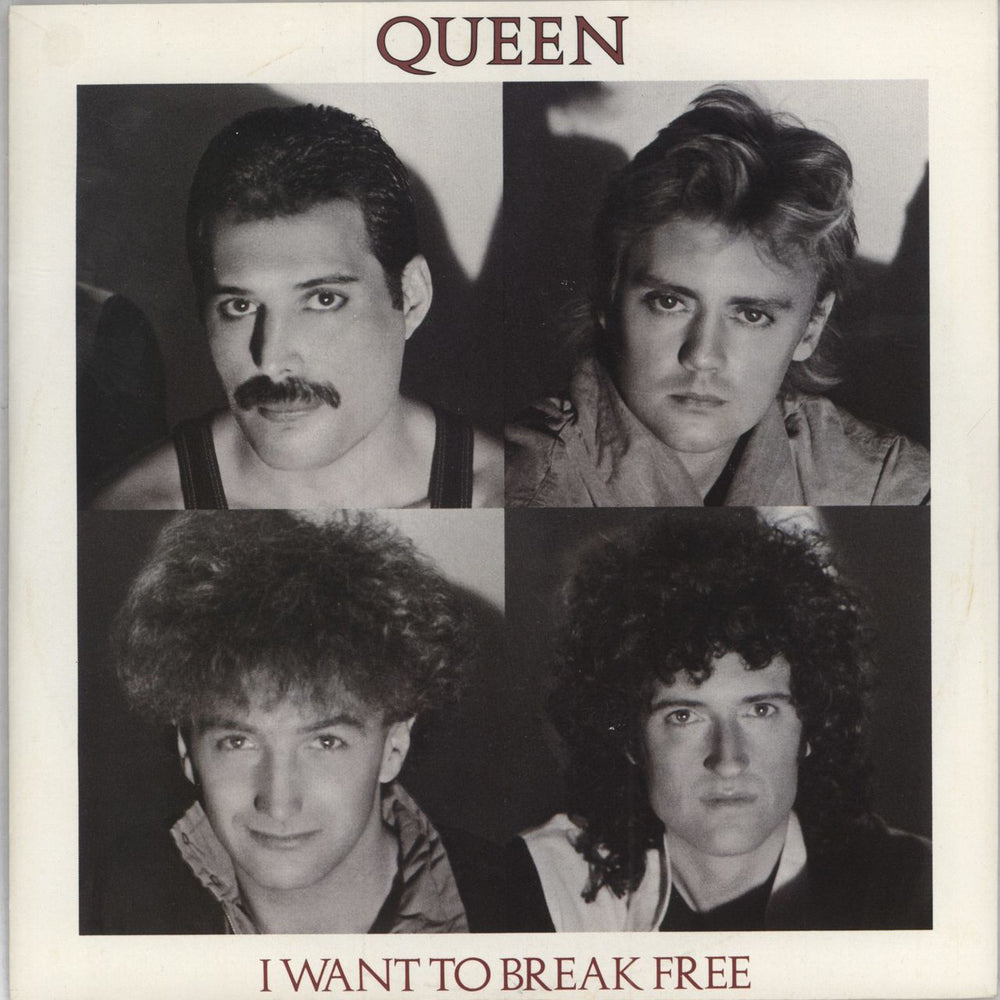 Queen I Want To Break Free German 7" vinyl single (7 inch record / 45) 1C0062001177