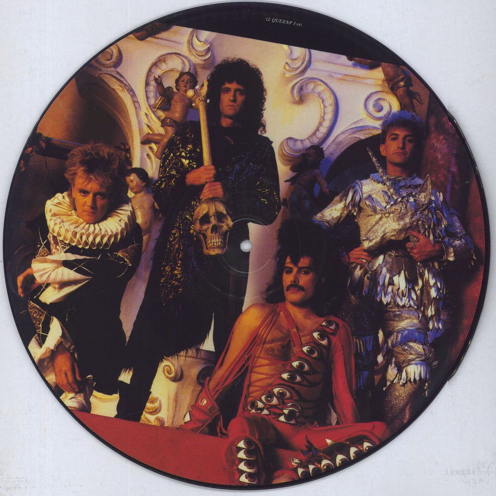 Queen It's A Hard Life UK 12" vinyl picture disc (12 inch picture record) 12QUEENP3