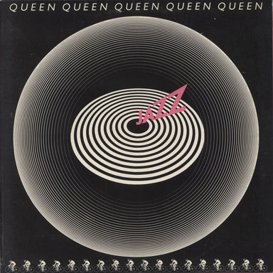 Queen Jazz - 1st + Poster - Promo Stamped UK Promo vinyl LP album (LP record) EMA788