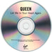 Queen Let Me In Your Heart Again UK Promo CD-R acetate