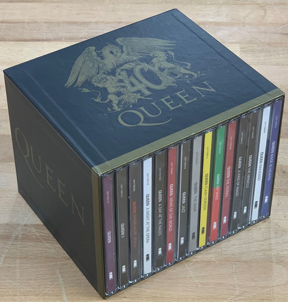 Queen Queen 40 - Complete Set 30xSHM-CDs + Trading Cards Japanese CD Album Box Set 602527664576