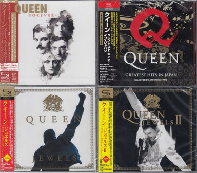 Queen Queen Forever / Greatest Hits In Japan / Jewels / Jewels II  - SHM-CD Japanese SHM CD FOUR ALBUM BUNDLE