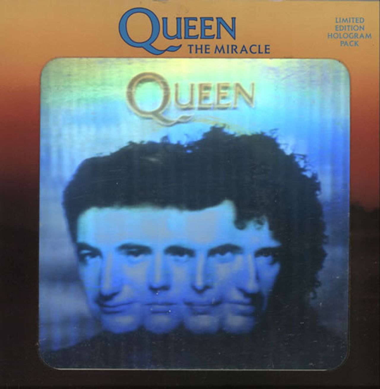 Queen The Miracle - Hologram Sleeve + Injection Label UK 7" vinyl single (7 inch record / 45) QUEENH15