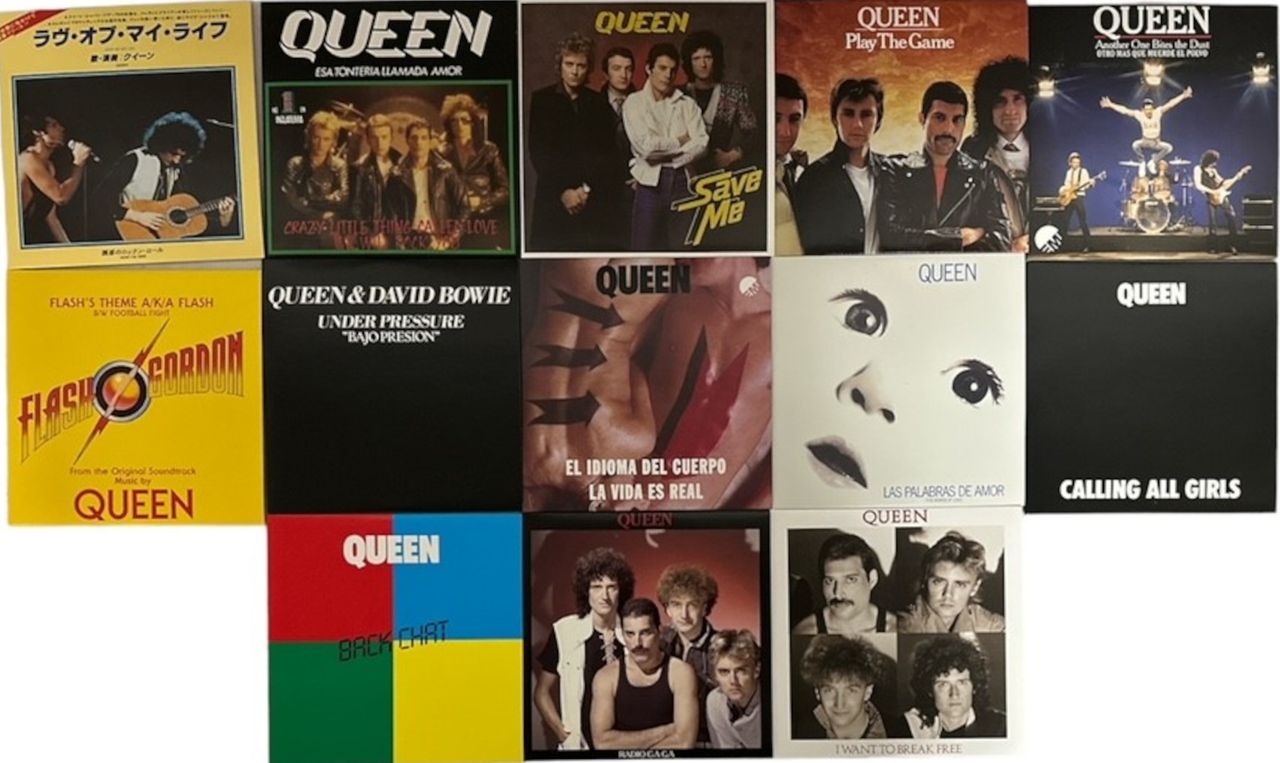 Queen The Singles Collection Volume 2 Uk Cd Single —