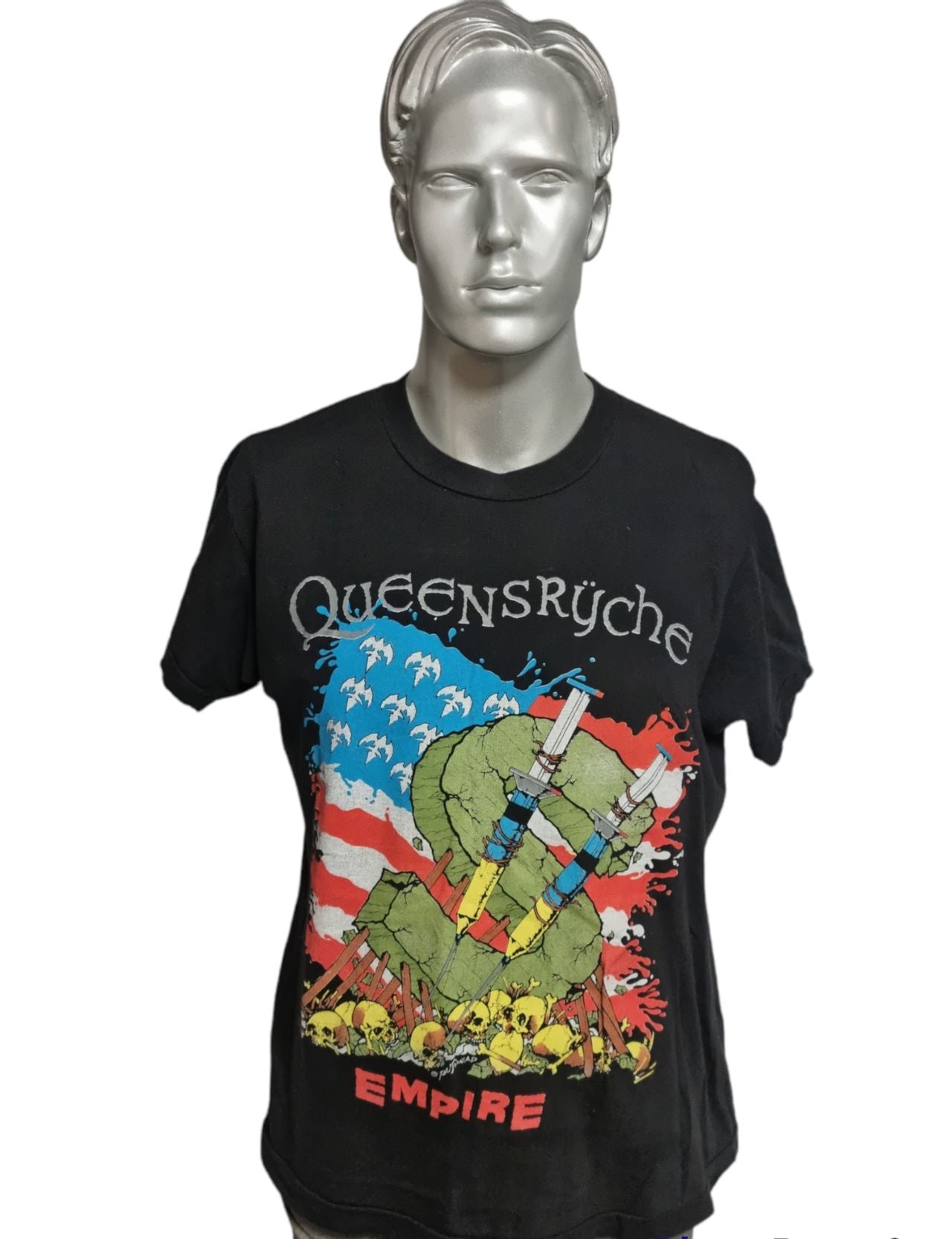 Queensryche Building Empires world Tour. UK t-shirt