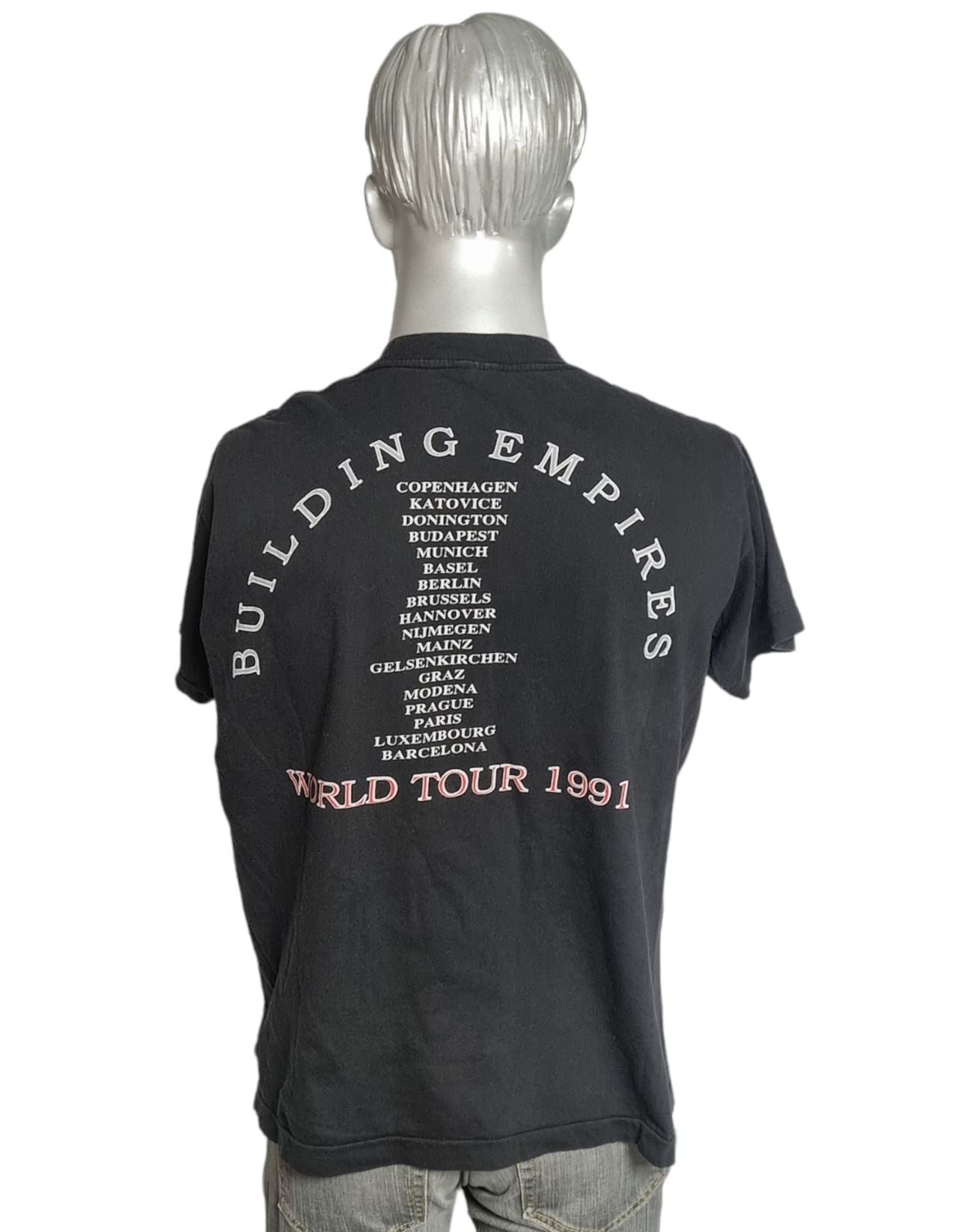 Queensryche Building Empires world Tour. UK t-shirt QRYTSBU789287