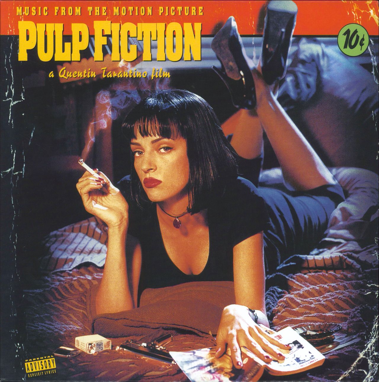 Quentin Tarantino Pulp Fiction - 180gm UK vinyl LP album (LP record) 0008811110314
