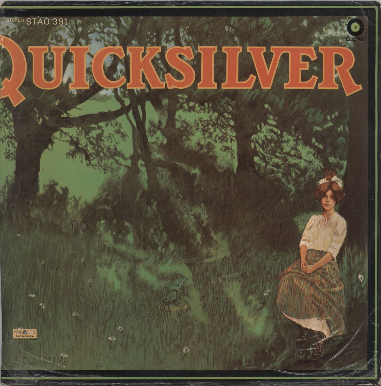 Quicksilver Messenger Service Shady Grove South African vinyl LP album (LP record) STAO-391