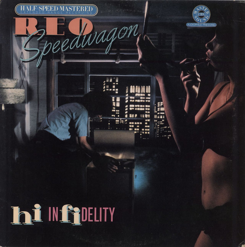 R.E.O. Speedwagon Hi Infidelity - Half Speed Mastered US vinyl LP album (LP record) HE46844