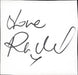 Rachel Stevens Autograph UK memorabilia AUTOGRAPH