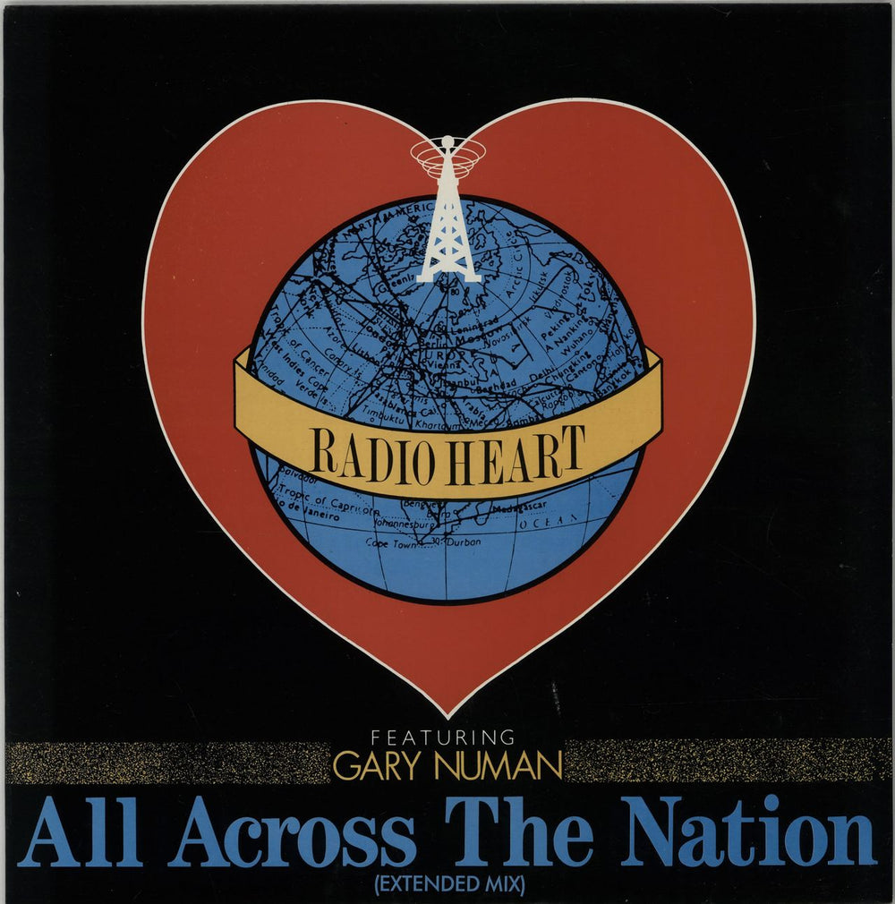 Radio Heart All Across The Nation UK 12" vinyl single (12 inch record / Maxi-single) 12NBR1