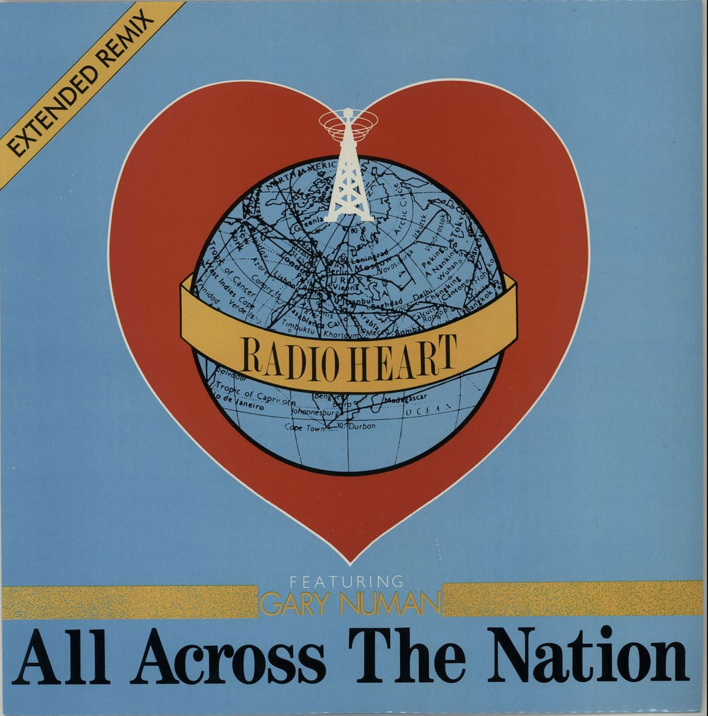 Radio Heart All Across The Nation UK 12" vinyl single (12 inch record / Maxi-single) 12NBRX1