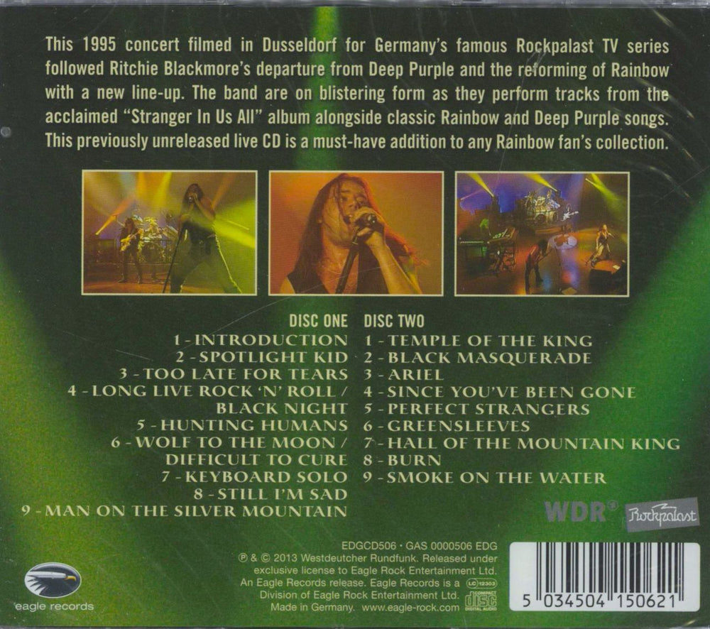 Rainbow Black Masquerade - Sealed German 2 CD album set (Double CD) 5034504150621