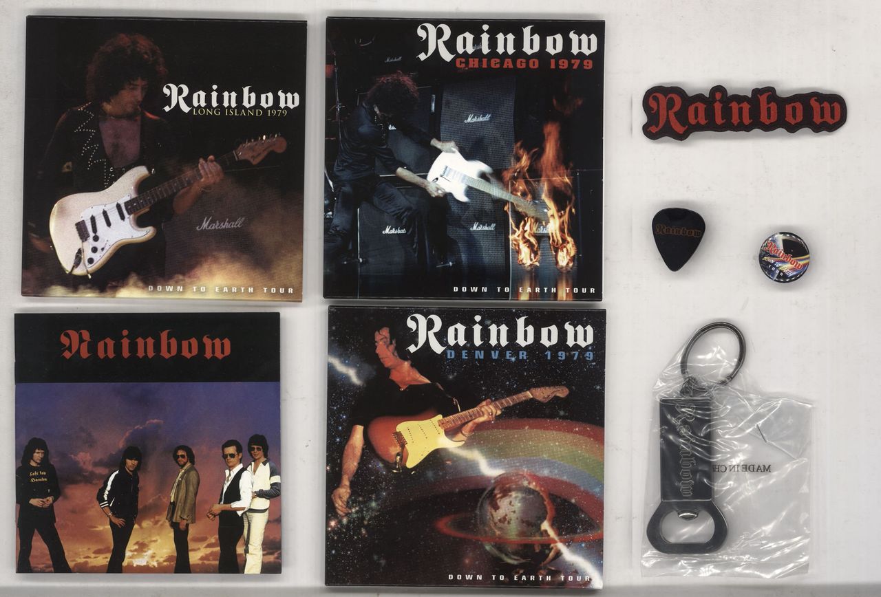 Rainbow Down To Earth Tour US Cd album box set