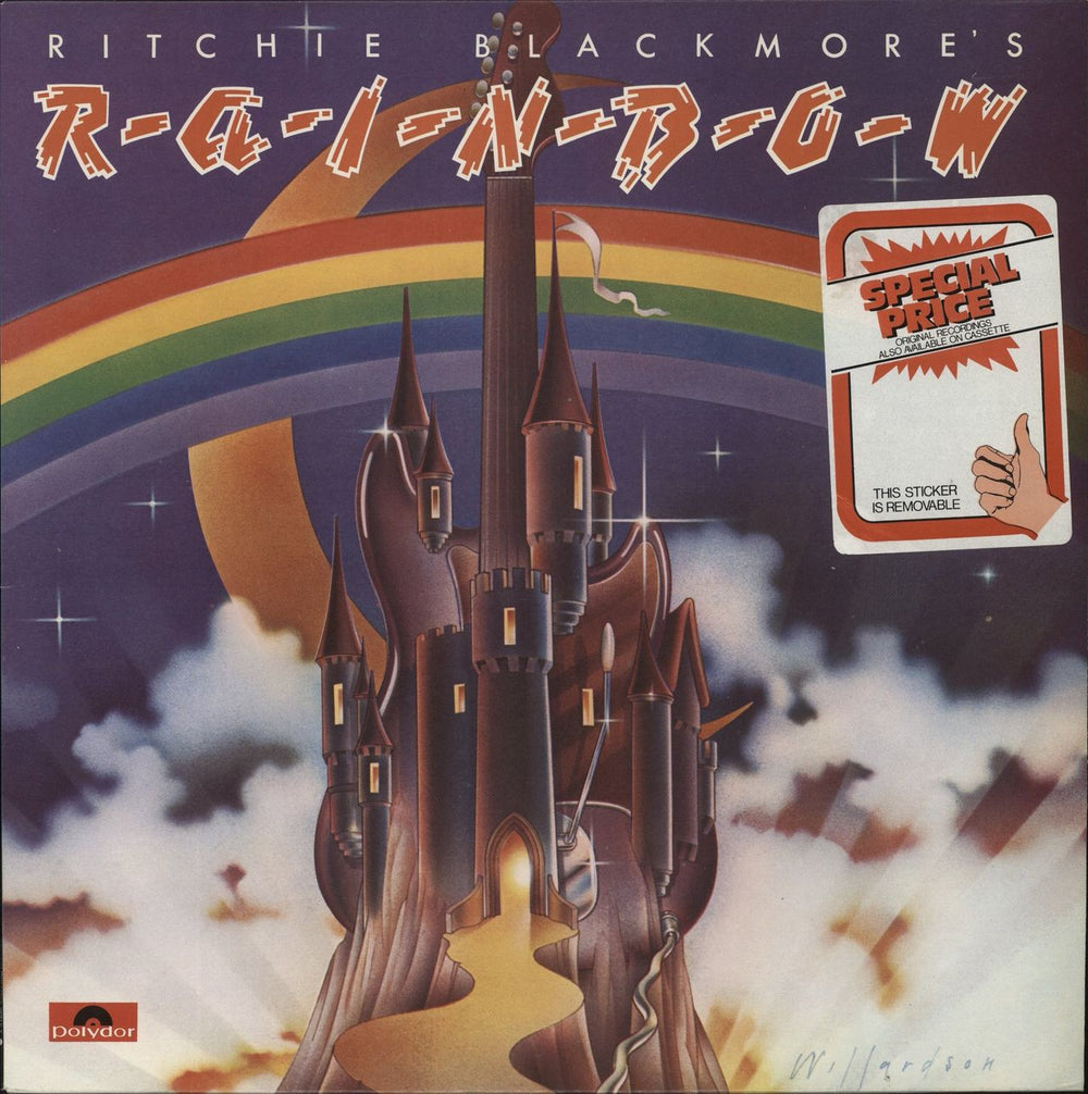 Rainbow Ritchie Blackmore's Rainbow UK vinyl LP album (LP record) SPELP7