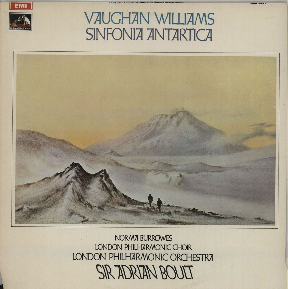 Ralph Vaughan Williams Sinfonia Antartica - 1st UK vinyl LP album (LP record) ASD2631