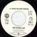 Randy Crawford Your Previous Love - White label + Insert Japanese Promo 7" vinyl single (7 inch record / 45) RCW07YO714602