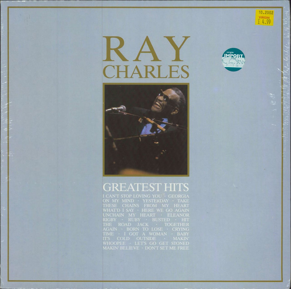 Ray Charles 20 Hits Of The Genius - Sealed German 2-LP vinyl record set (Double LP Album) 39009