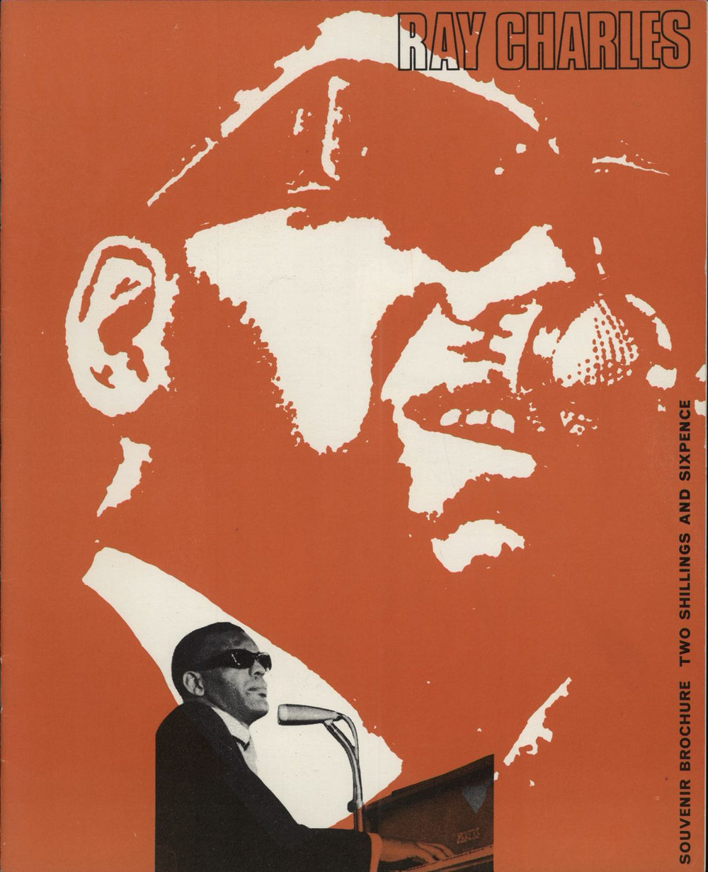 Ray Charles Souvenir Brochure UK tour programme TOUR PROGRAMME