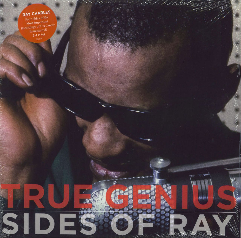 Ray Charles True Genius - Sealed UK 2-LP vinyl record set (Double LP Album) TRC-2108