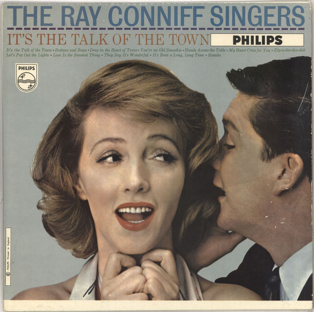 Ray Conniff It's The Talk Of The Town UK vinyl LP album (LP record) 840079BY