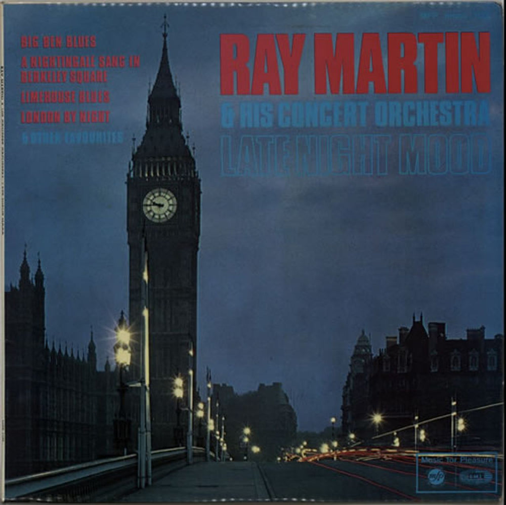 Ray Martin Late Night Mood UK vinyl LP album (LP record) MFP1125