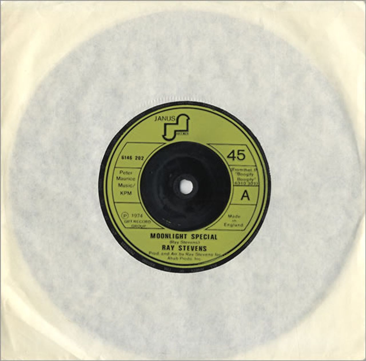 Ray Stevens Moonlight Special UK 7" vinyl single (7 inch record / 45) 6146002