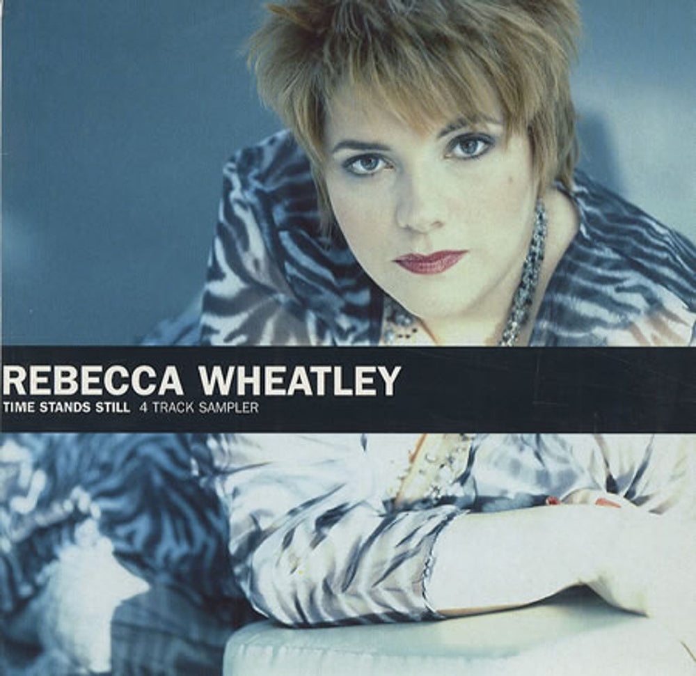 Rebecca Wheatley Time Stands Still - 4 Track Sampler UK Promo CD single (CD5 / 5") REBECCA2