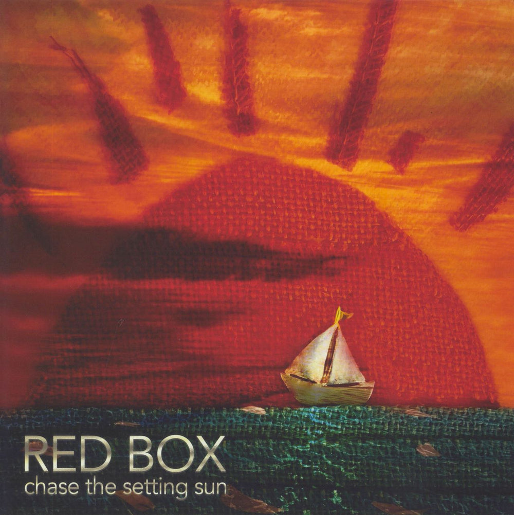 Red Box Chase The Setting Sun UK vinyl LP album (LP record) SON253LP