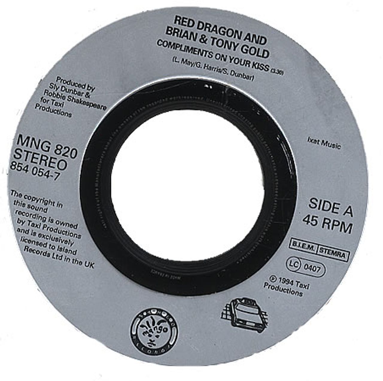 Red Dragon And Brian & Tony Gold