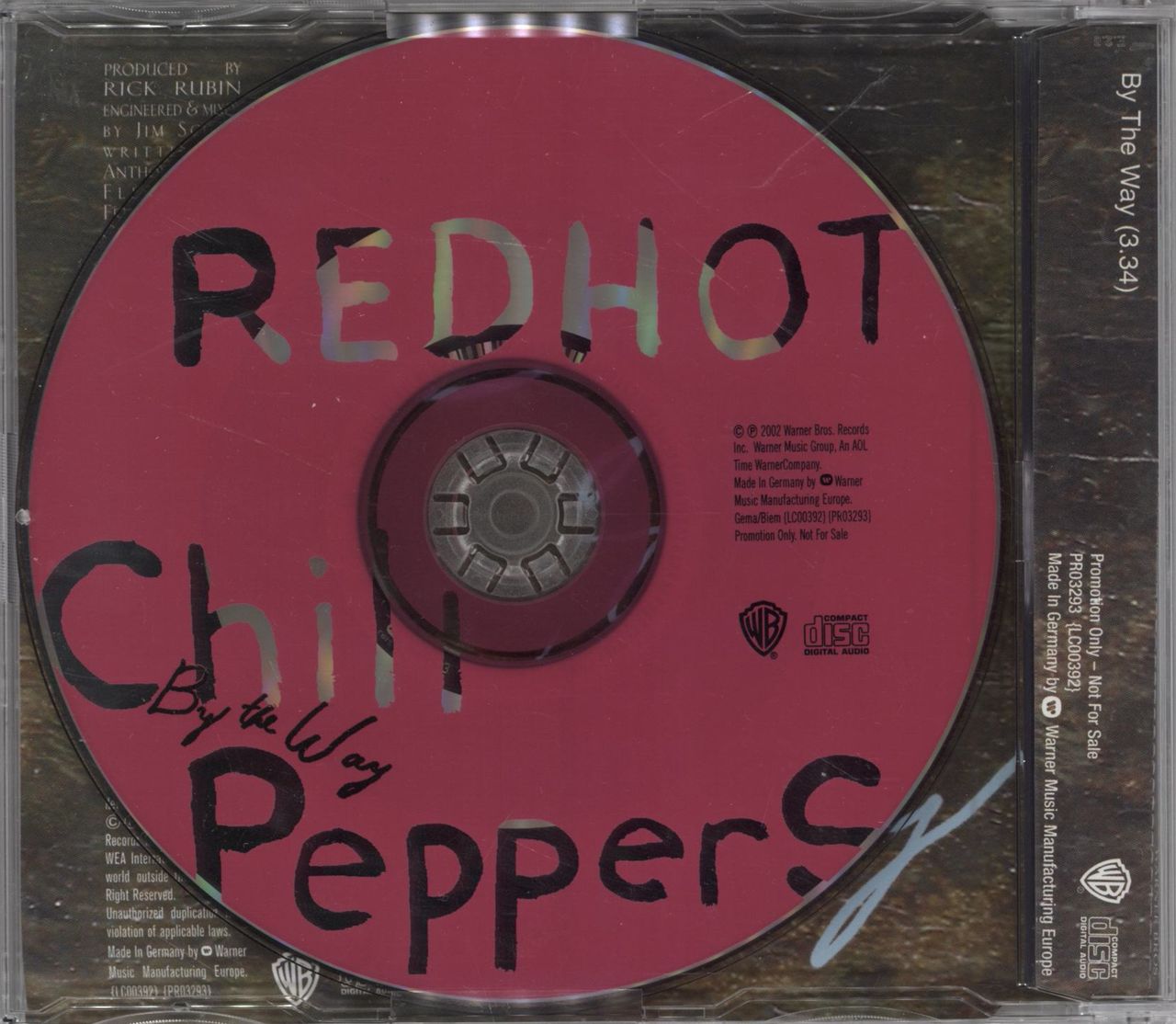 Red Hot Chili Peppers By The German CD single — RareVinyl.com