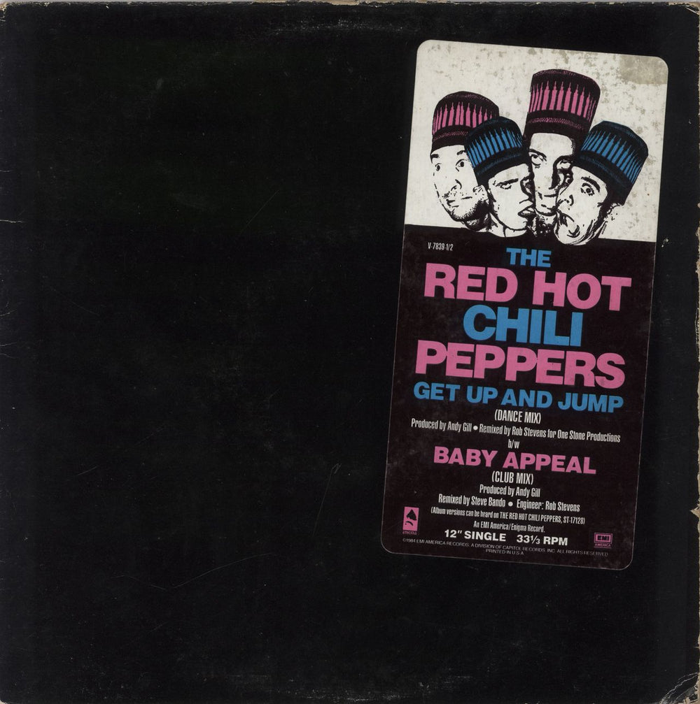 Red Hot Chili Peppers Get Up And Jump - EX US 12" vinyl single (12 inch record / Maxi-single) V7839-1/2