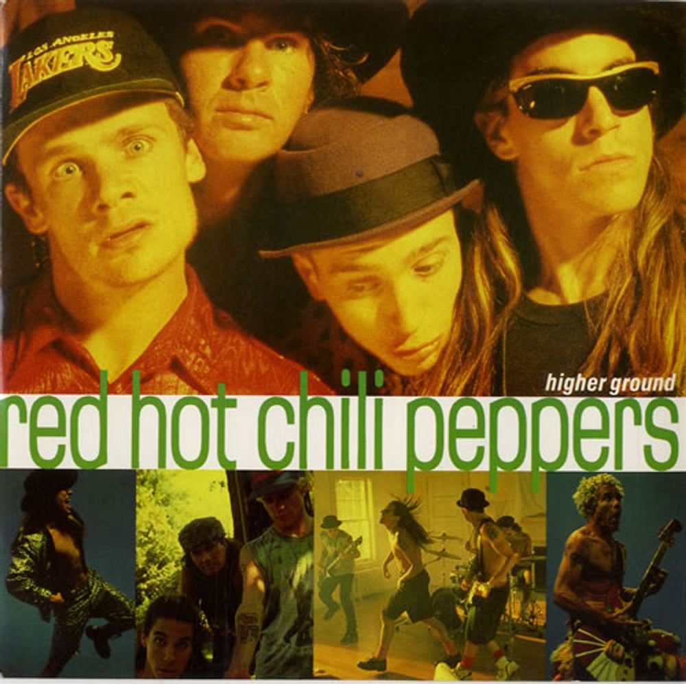 Red Hot Chili Peppers Higher Ground UK 7" vinyl single (7 inch record / 45) MT75