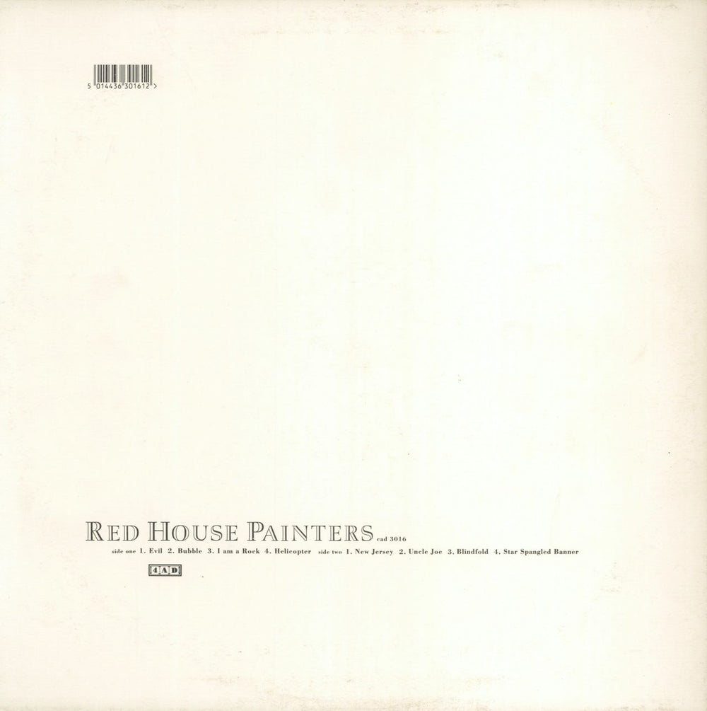 Red House Painters Red House Painters (Bridge) + PR UK vinyl LP album (LP record) 5014436301612